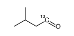 3-methylbutanal Structure