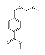 methyl 4-(methylsulfanylmethoxymethyl)benzoate结构式