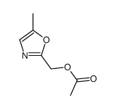 (5-METHYLOXAZOL-2-YL)METHYL ACETATE Structure