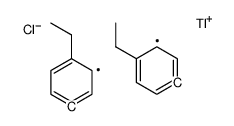 chloro-bis(4-ethylphenyl)thallane Structure