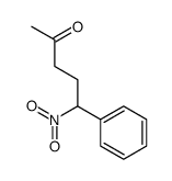 5-nitro-5-phenylpentan-2-one Structure