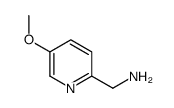 2-(氨甲基)-5-甲氧基吡啶结构式