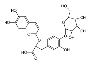 Rosmarinyl glucoside Structure