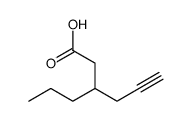 3-propylhex-5-ynoic acid结构式