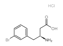 3-amino-4-(3-bromophenyl)butanoic acid,hydrochloride Structure