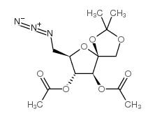 5-AZIDO-5-DEOXY-3,4-DI-O-ACETYL-1,2-O-ISOPROPYLIDENE-BETA-D-FRUCTOSE picture