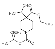 1-Boc-4-异丙基-4-哌啶甲酸乙酯图片