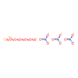 CERIUM(III) NITRATE HEXAHYDRATE Structure