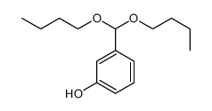 3-(dibutoxymethyl)phenol结构式