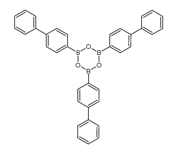 2,4,6-tris(biphenyl-4-yl)boroxine Structure