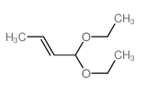 2-Butene, 1,1-diethoxy- Structure