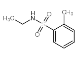 N-乙基邻甲苯磺酰胺结构式