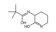 2,2-dimethyl-N-(2-oxo-3-piperidyl)propanamide Structure