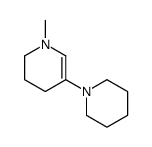 1-methyl-5-piperidin-1-yl-3,4-dihydro-2H-pyridine结构式