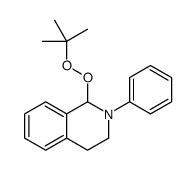1-tert-butylperoxy-2-phenyl-3,4-dihydro-1H-isoquinoline结构式