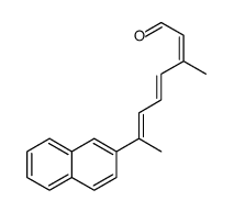 3-methyl-7-naphthalen-2-ylocta-2,4,6-trienal Structure