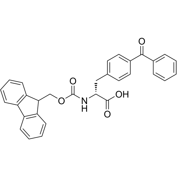 FMOC-4-苯甲酰-D-苯基丙氨酸结构式