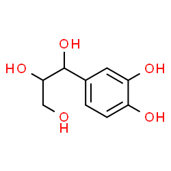 1,2,3-Propanetriol, 1-(3,4-dihydroxyphenyl)- (9CI)结构式