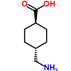 cis-4-(氨基甲基)环己酸结构式