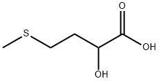 Butanoic acid, 2-hydroxy-4-(methylthio)-结构式