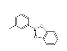 2-(3,5-dimethylphenyl)benzo[d][1,3,2]dioxaborole Structure