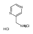 2-AMINOMETHYLPYRAZINE DIHYDROCHLORIDE Structure