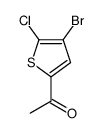 1-(4-溴-5-氯噻吩-2-基)乙酮结构式