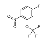 4-Fluoro-1-nitro-2-(trifluoromethoxy)benzene Structure