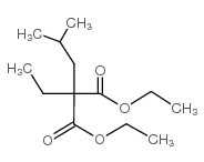 乙基(1-甲基丙基)丙二酸二乙酯结构式