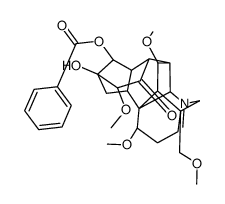 16-Epipyrohypaconitine Structure