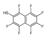 1,3,4,5,6,7,8-heptafluoronaphthalene-2-thiol Structure