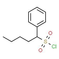 1-苯基戊烷-1-磺酰氯结构式