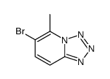 6-Bromo-5-methyltetrazolo[1,5-a]pyridine Structure