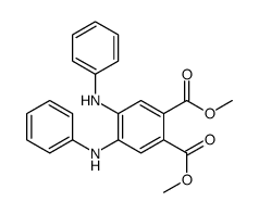 dimethyl 4,5-dianilinobenzene-1,2-dicarboxylate Structure