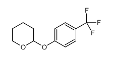 2-[4-(trifluoromethyl)phenoxy]oxane Structure