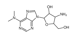 4-amino-2-[6-(dimethylamino)purin-9-yl]-5-(hydroxymethyl)oxolan-3-ol Structure
