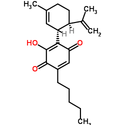 大麻二酚羟基醌结构式