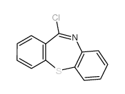 11-氯-二苯并[b,f][1,4]硫氮杂卓结构式