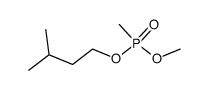 isoamyl methyl methylphosphonate Structure