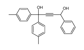 4-phenyl-1,1-di-p-tolylbut-2-yne-1,4-diol Structure