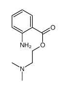 2-(dimethylamino)ethyl 2-aminobenzoate结构式