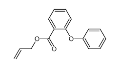 allyl 2-phenoxybenzoate结构式