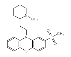 Thioridazine 2-Sulfone Structure