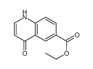 4-羟基喹啉-6-羧酸乙酯结构式