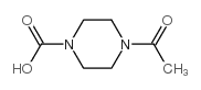 1-Piperazinecarboxylicacid,4-acetyl-(9CI)结构式