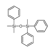 dimethyl-[methyl(diphenyl)silyl]oxy-phenylsilane Structure