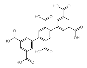 [1,1':4',1''-Terphenyl]-2',3,3'',5,5',5''-hexacarboxylic acid Structure