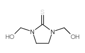 二(羟甲基)亚乙基硫脲结构式