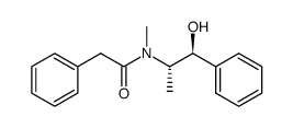pseudoephedrine benzeneacetamide Structure