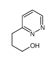 3-pyridazin-3-ylpropan-1-ol结构式